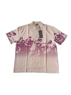 Santo Studio Confidatevi Button-Up in Tan
